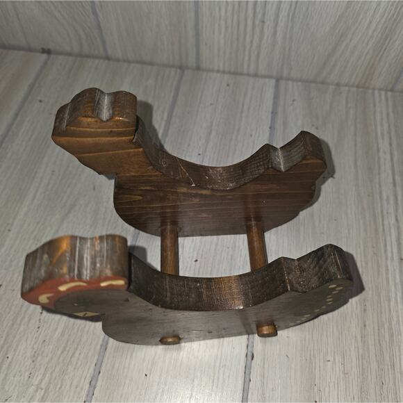 Vtg Wood Chicken Hen Napkin Holder Hand Painted Ajustable Farmhouse Country - Picture 4 of 6